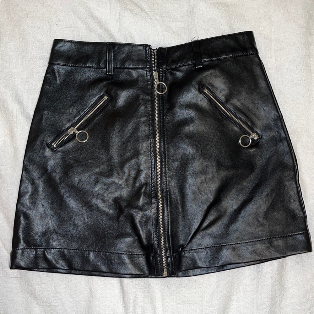 Forever 21 Faux Leather Skirt